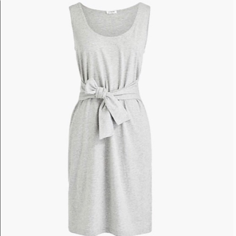J crew front tie dress